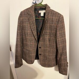 H&M plaid blazer- maybe worn once